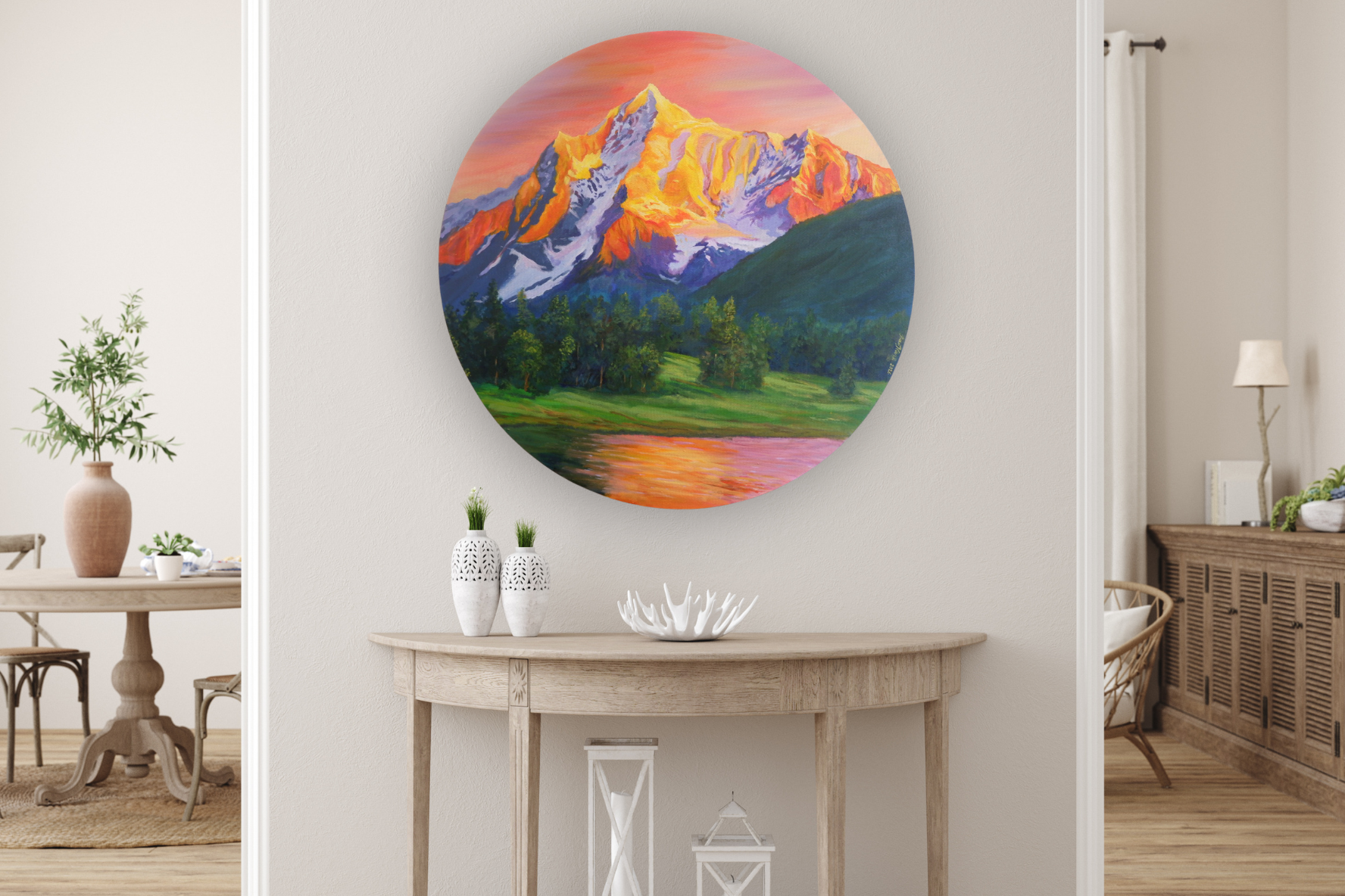 Alpenglow — alpenglow in room