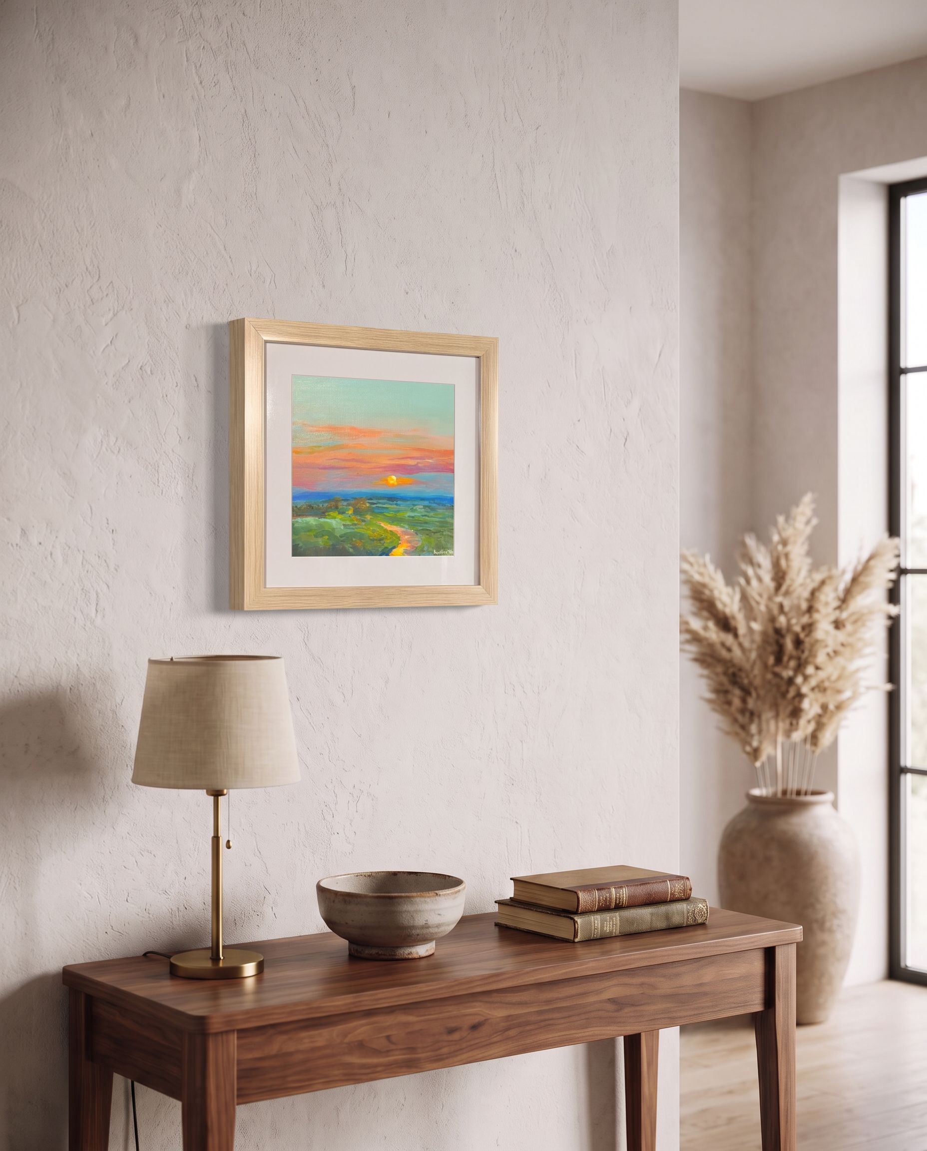 Sunset — sunset in room